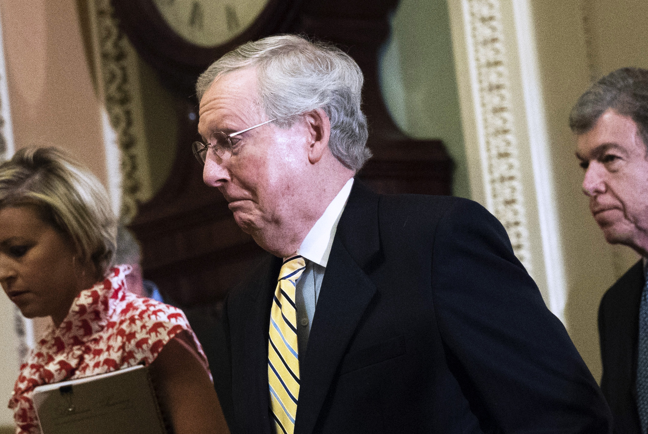 12 Photos Of Mitch McConnell Looking Sad - VICE