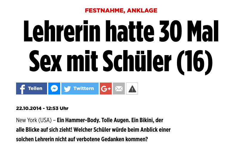 Screenshot: Bild.de