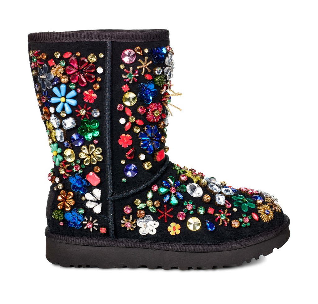 ugg boots with rhinestones on back