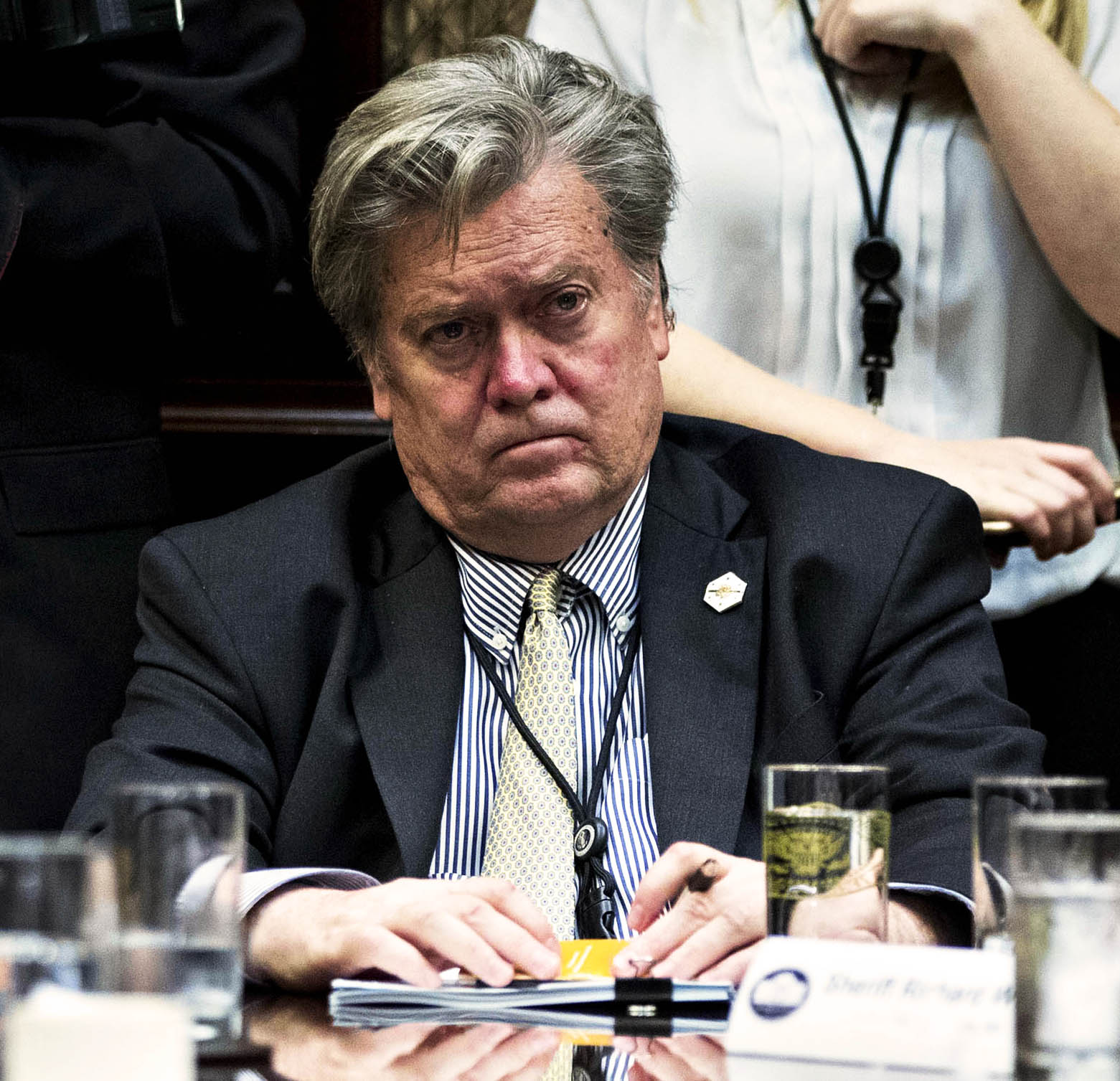 11 Photos Of A Very Angry Steve Bannon - VICE