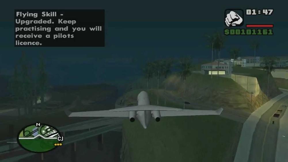 gta san andreas learning to fly