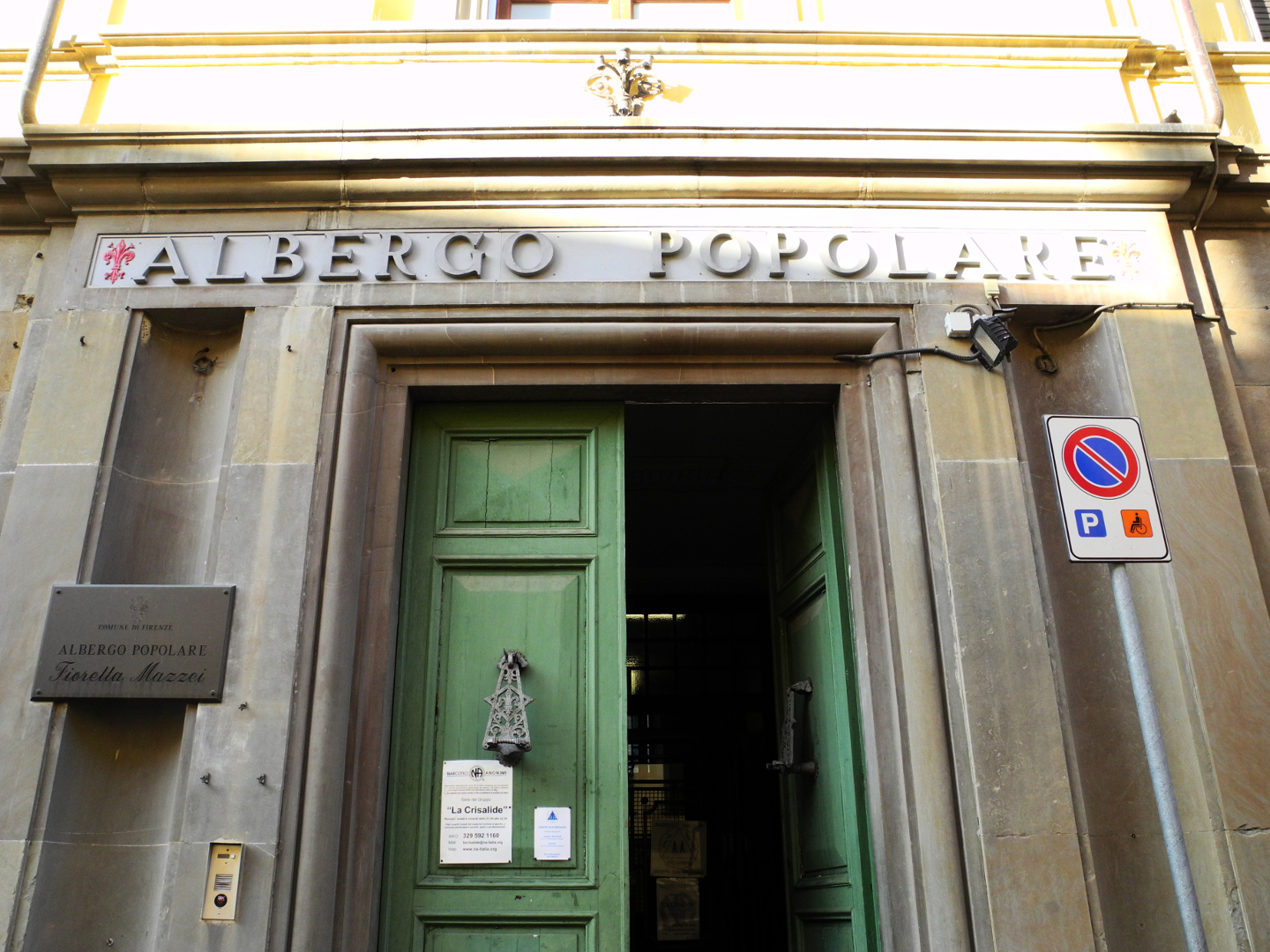 borgo san frediano firenze albergo popolare