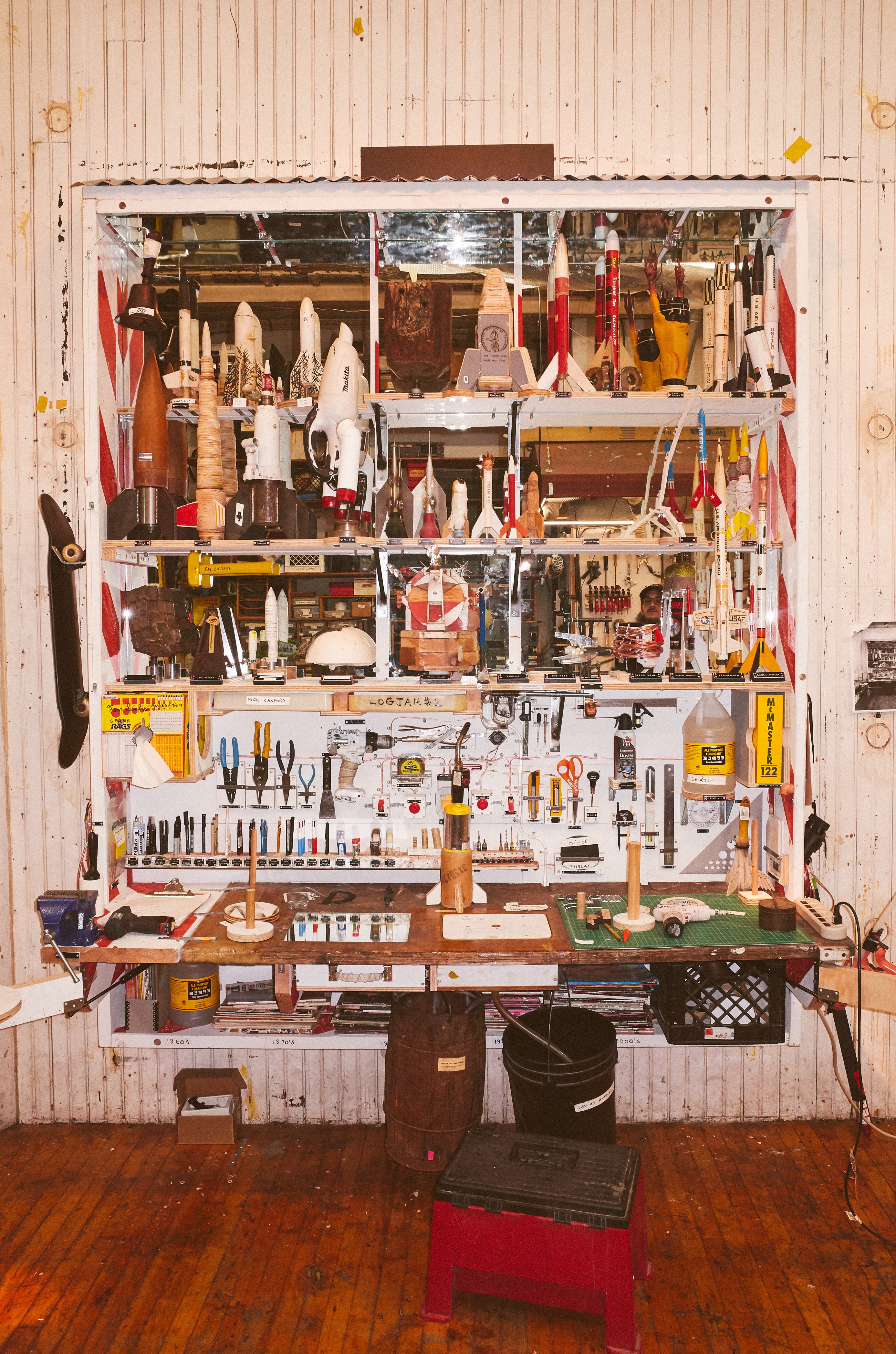 tom sachs sculpts bricolage versions of everyday ​objects at