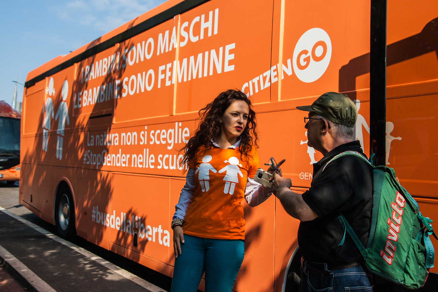 bus della libertà gender milano