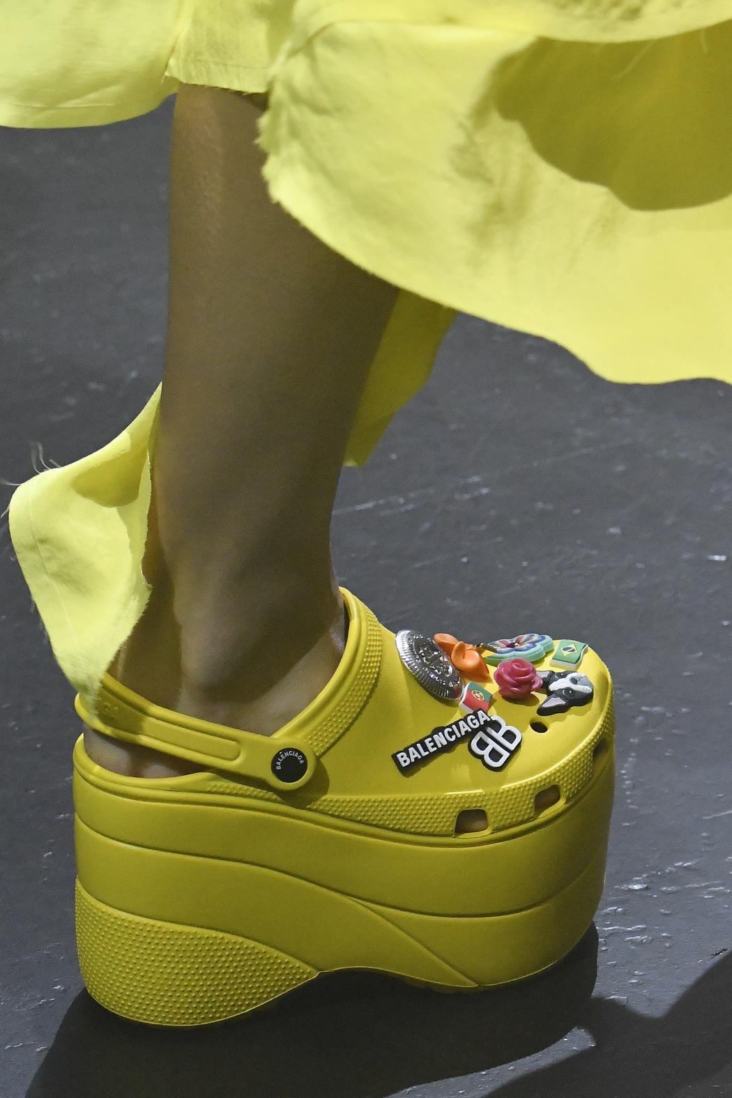 balenciaga high crocs