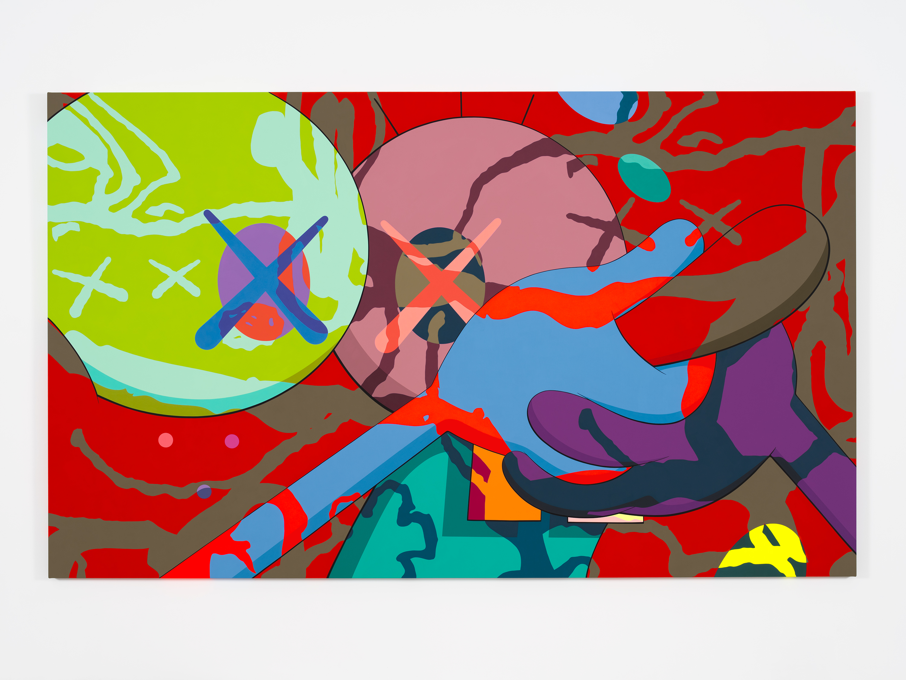 Kaws картина по номерам