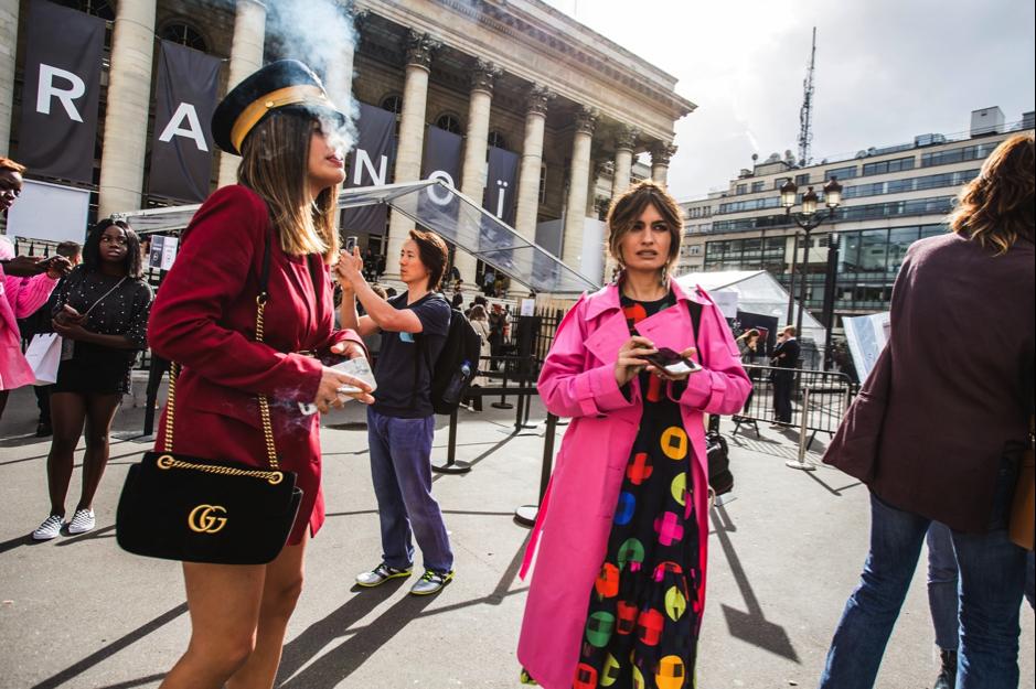 ropa del mercadillo en la fashion week de Paris