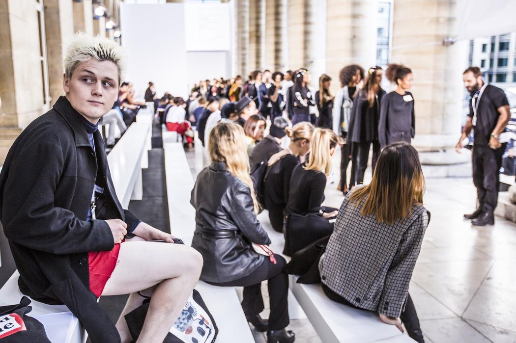 ropa del mercadillo en la fashion week de Paris