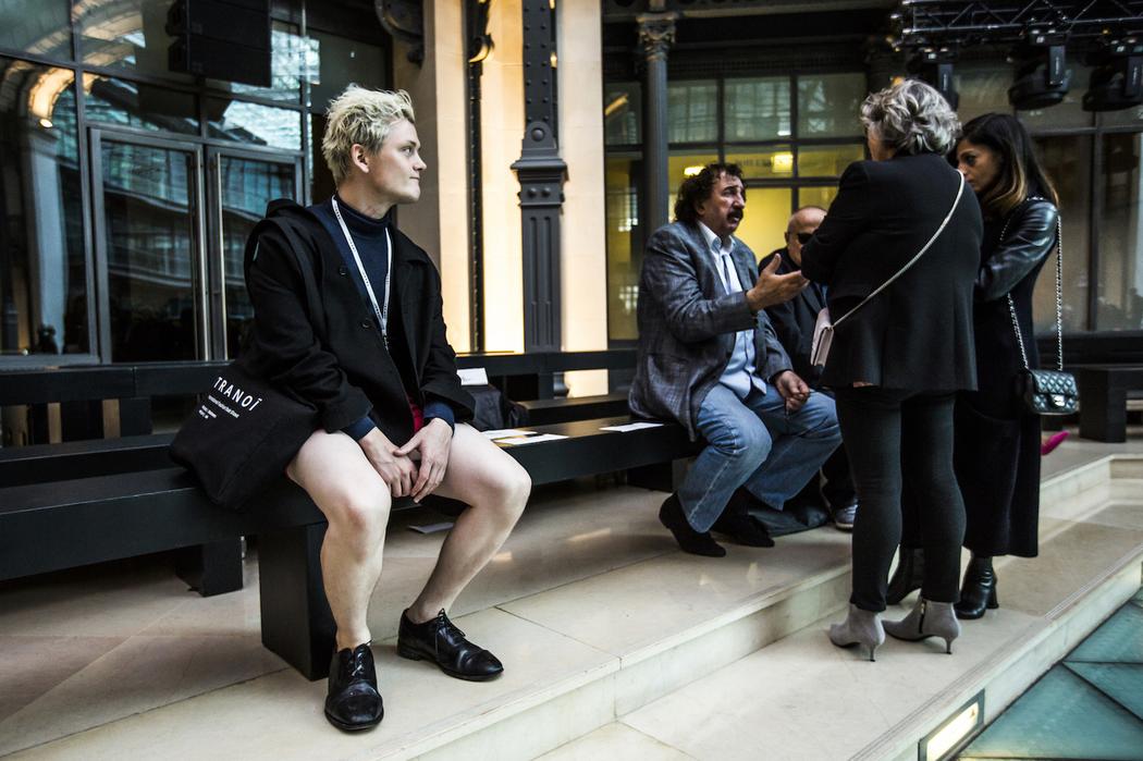ropa del mercadillo en la fashion week de Paris