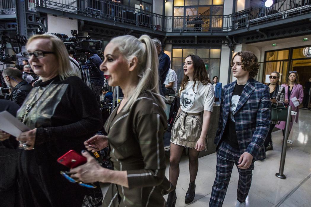ropa del mercadillo en la fashion week de Paris