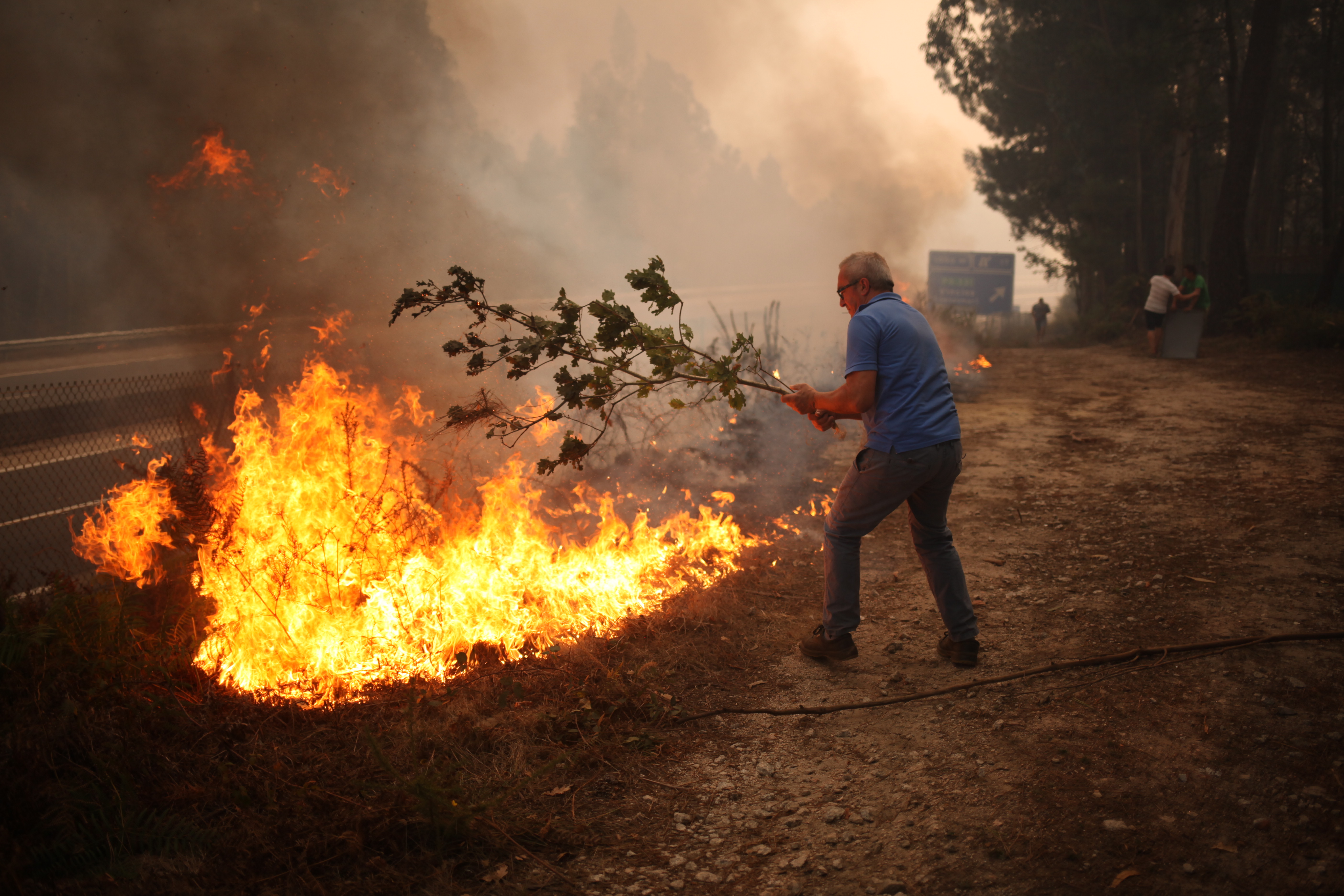 incendios en Galicia Valladares arde galicia