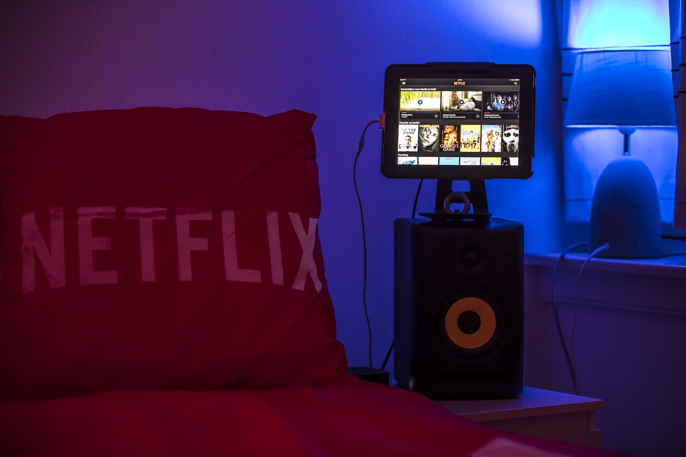 Ik sliep een nachtje in een Netflix & chill-kamer