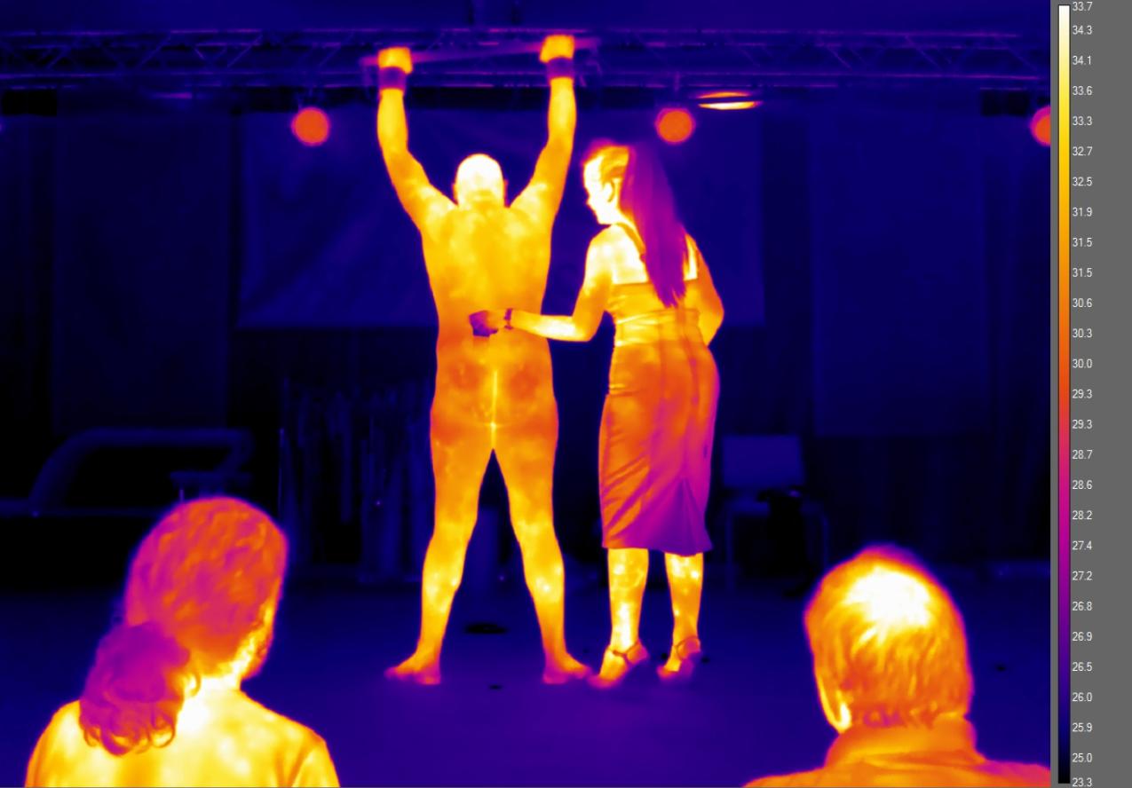 German Live Sex Stage Shows - We Photographed a Porn Convention with a Thermal Camera - VICE
