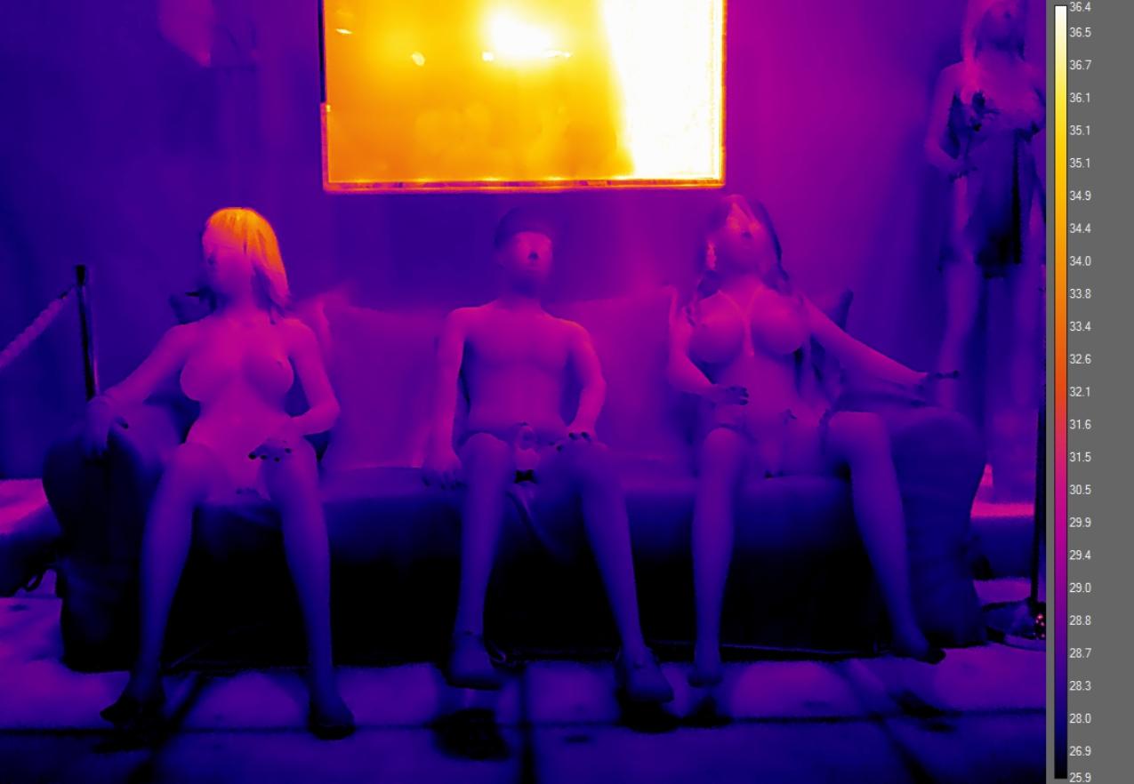 We Photographed A Porn Convention With A Thermal Camera VICE