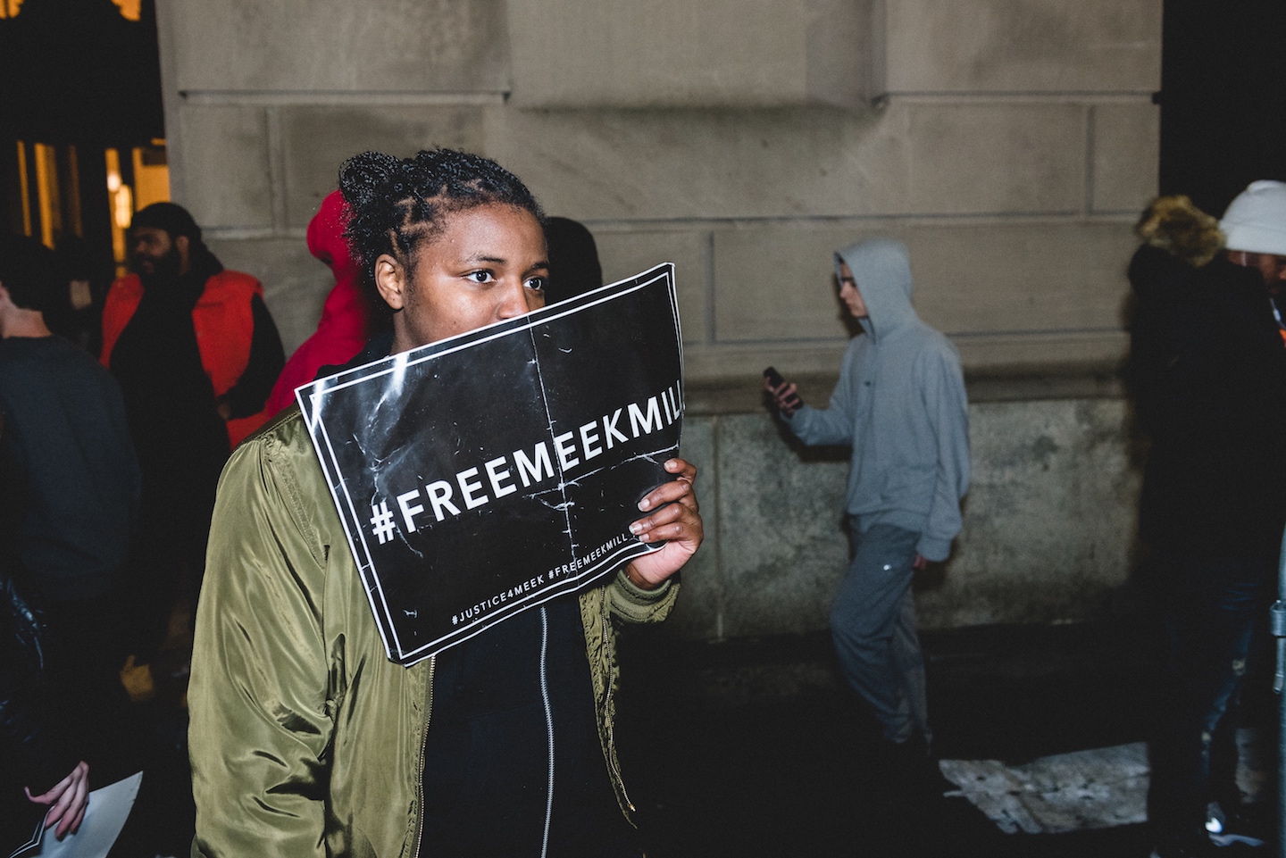 Free Meek Mill Rally: Rick Ross, Julius Erving, Eagles Players & More  Support Imprisoned Rapper