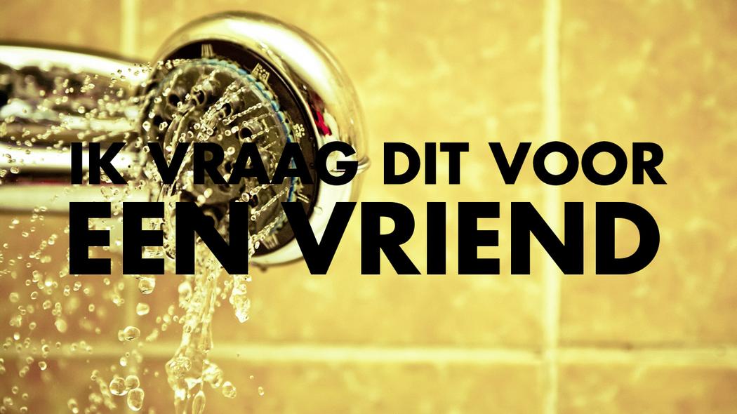 Kan je ziek worden van een golden shower? Tonic