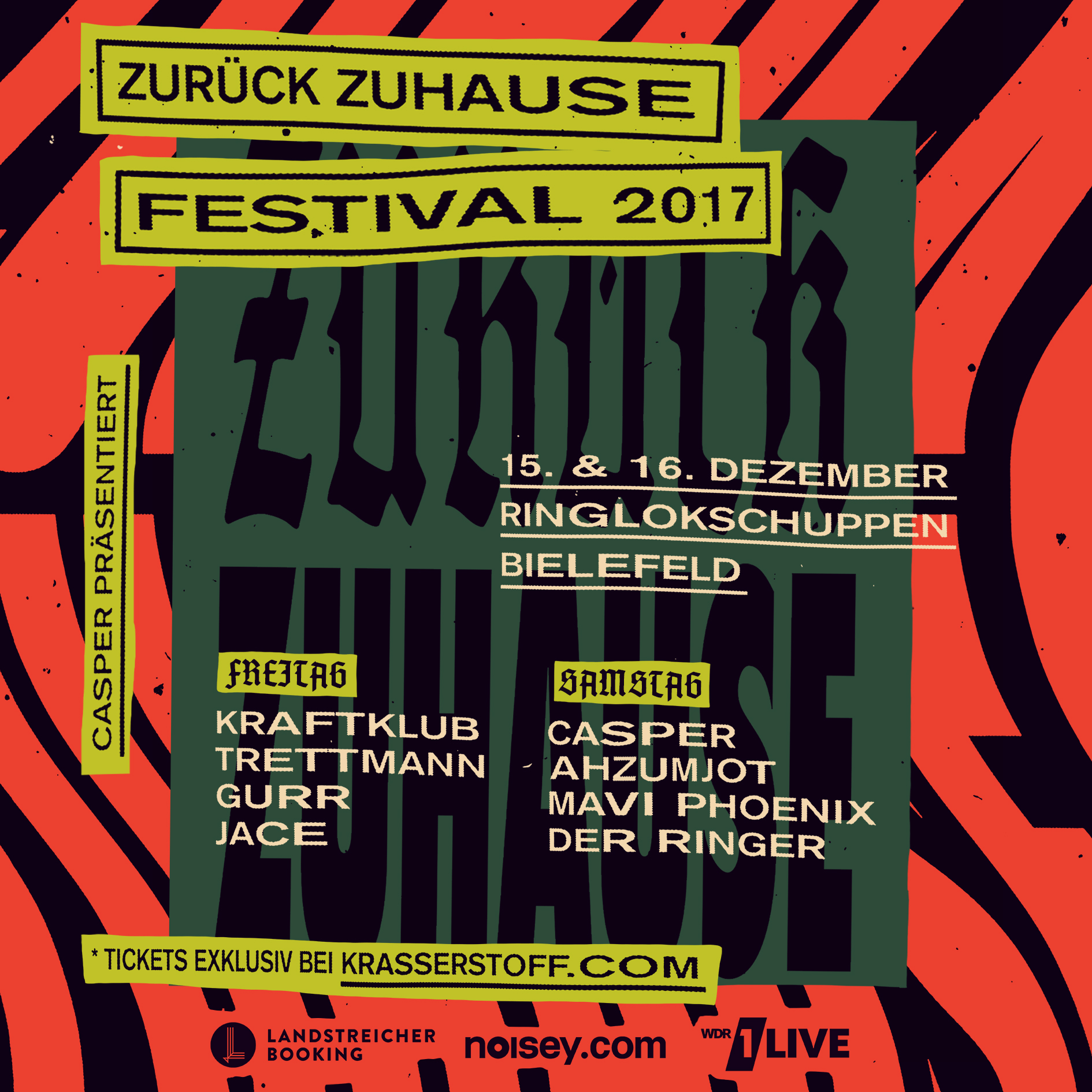 zuruck zuhause festival hier sind die finalen acts