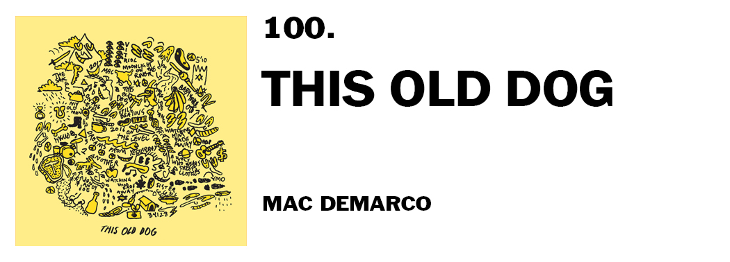 mac demarco this old dog signed postcard