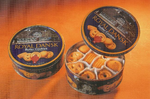 Royal Dansk Holiday Cookie Tin