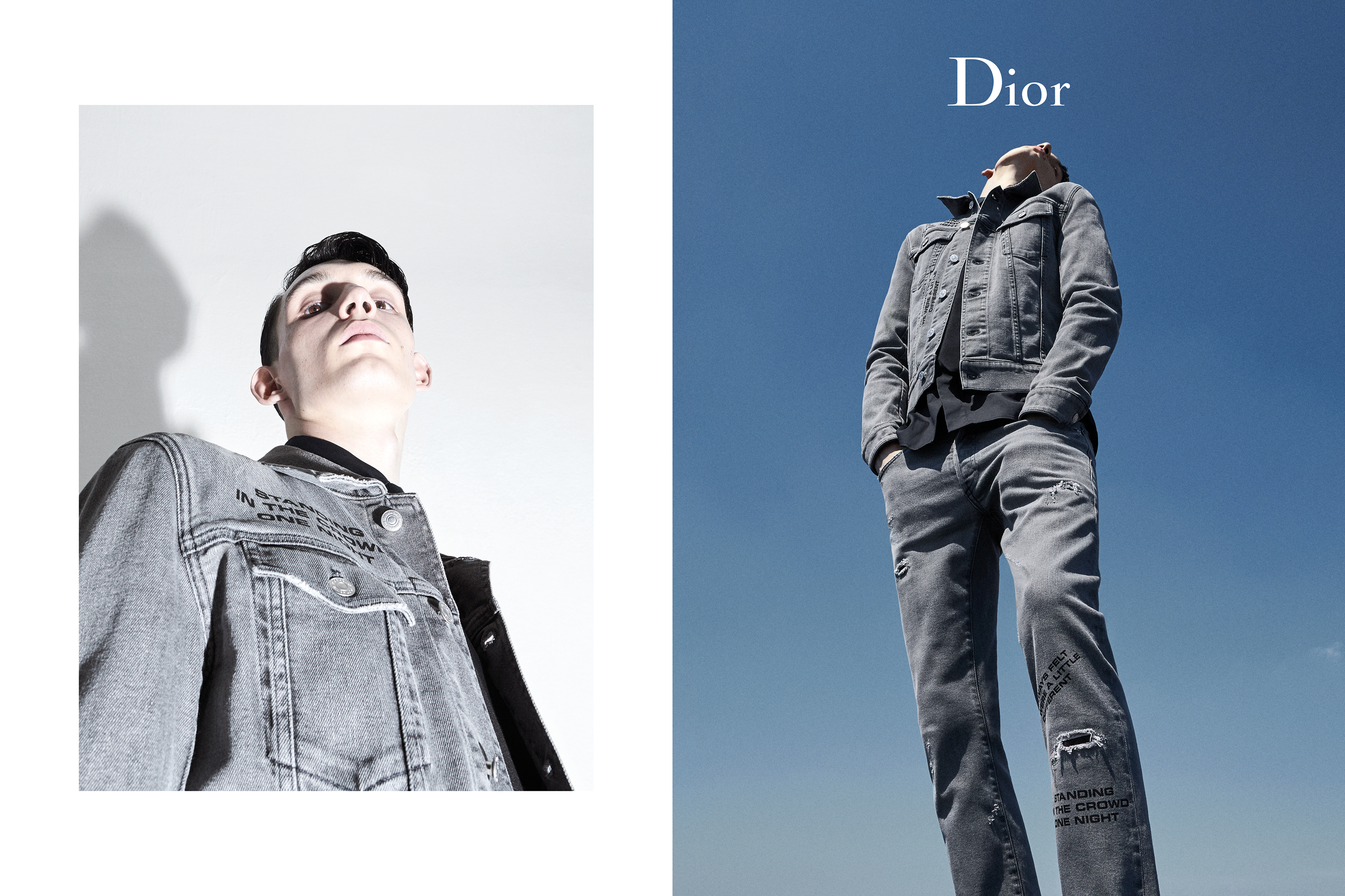 dior denim jeans