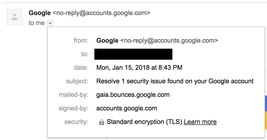 securityspy gmail send failed