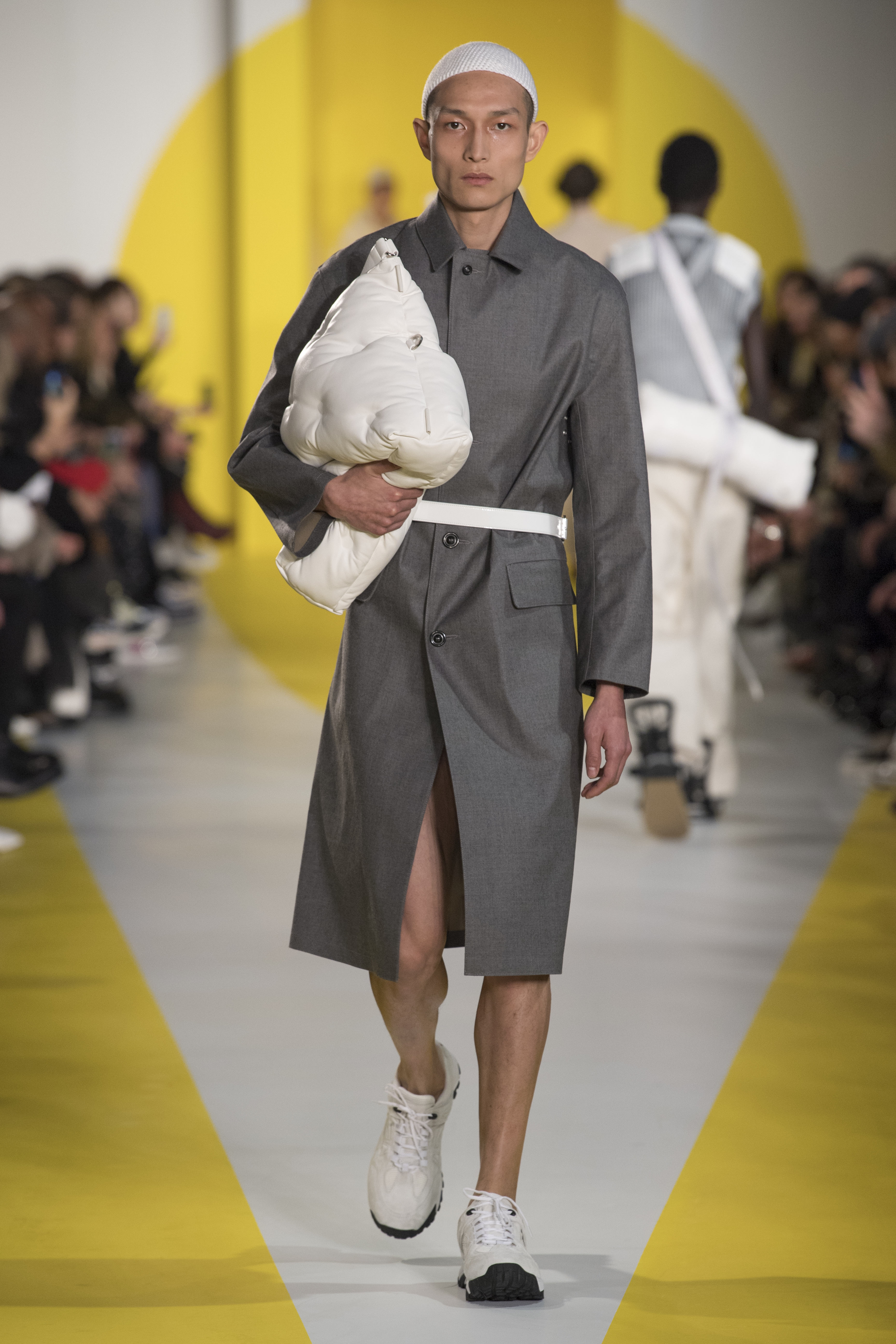 Galliano's first couture menswear show for Margiela