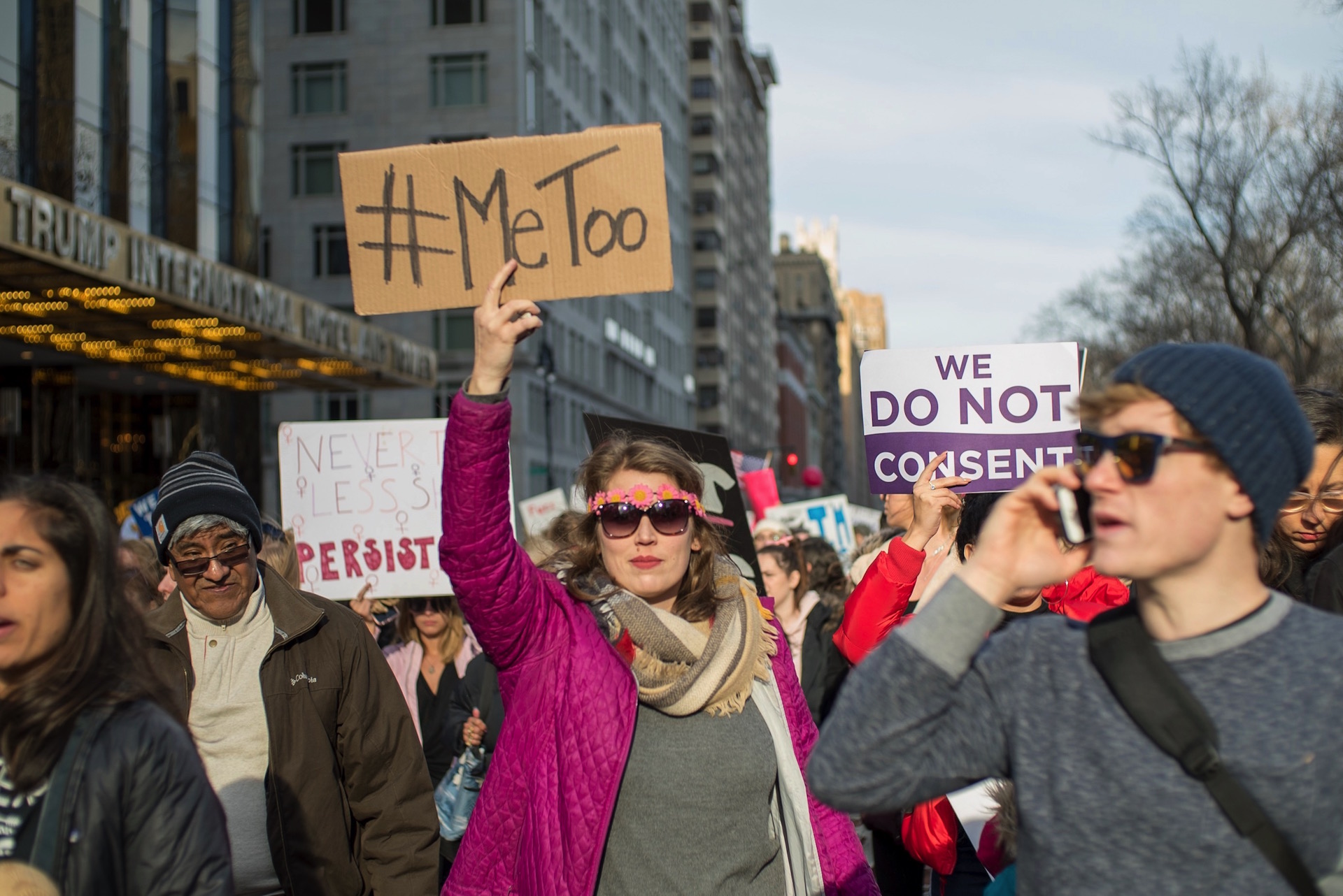 PHOTOS Thousands protest Trump again at Women's March 2018 VICE News