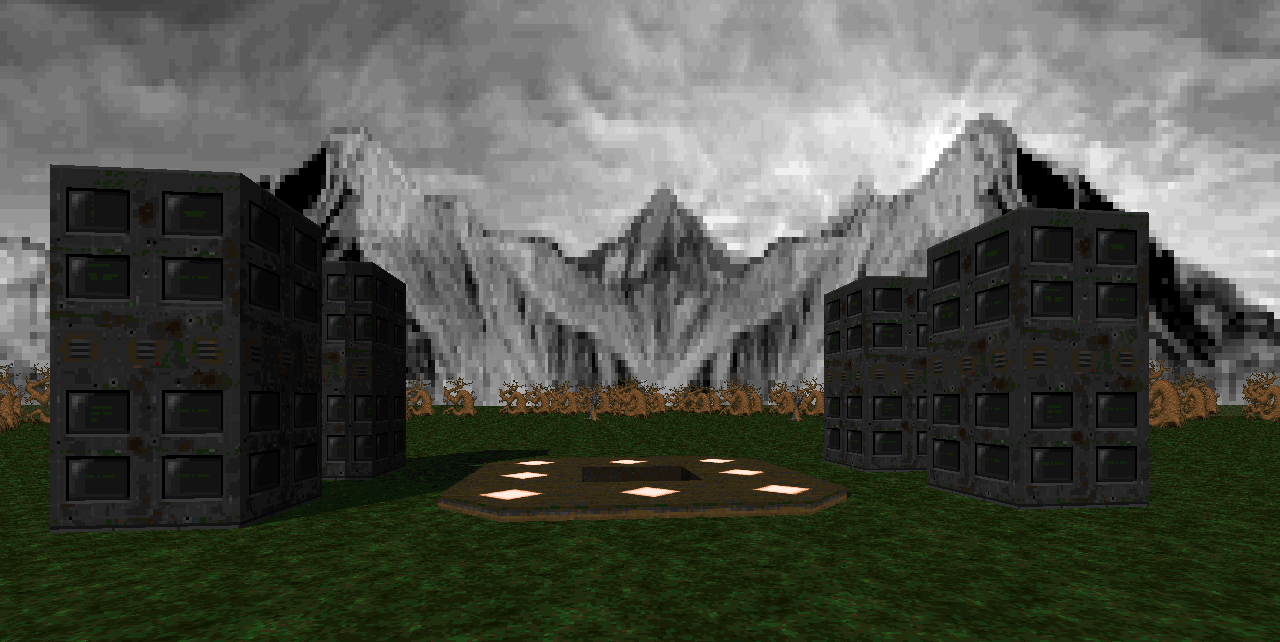 Doom custom sky textures