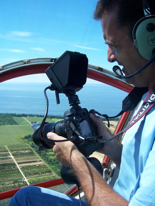 Sådan det at tage af mega rige mennesker fra en helikopter