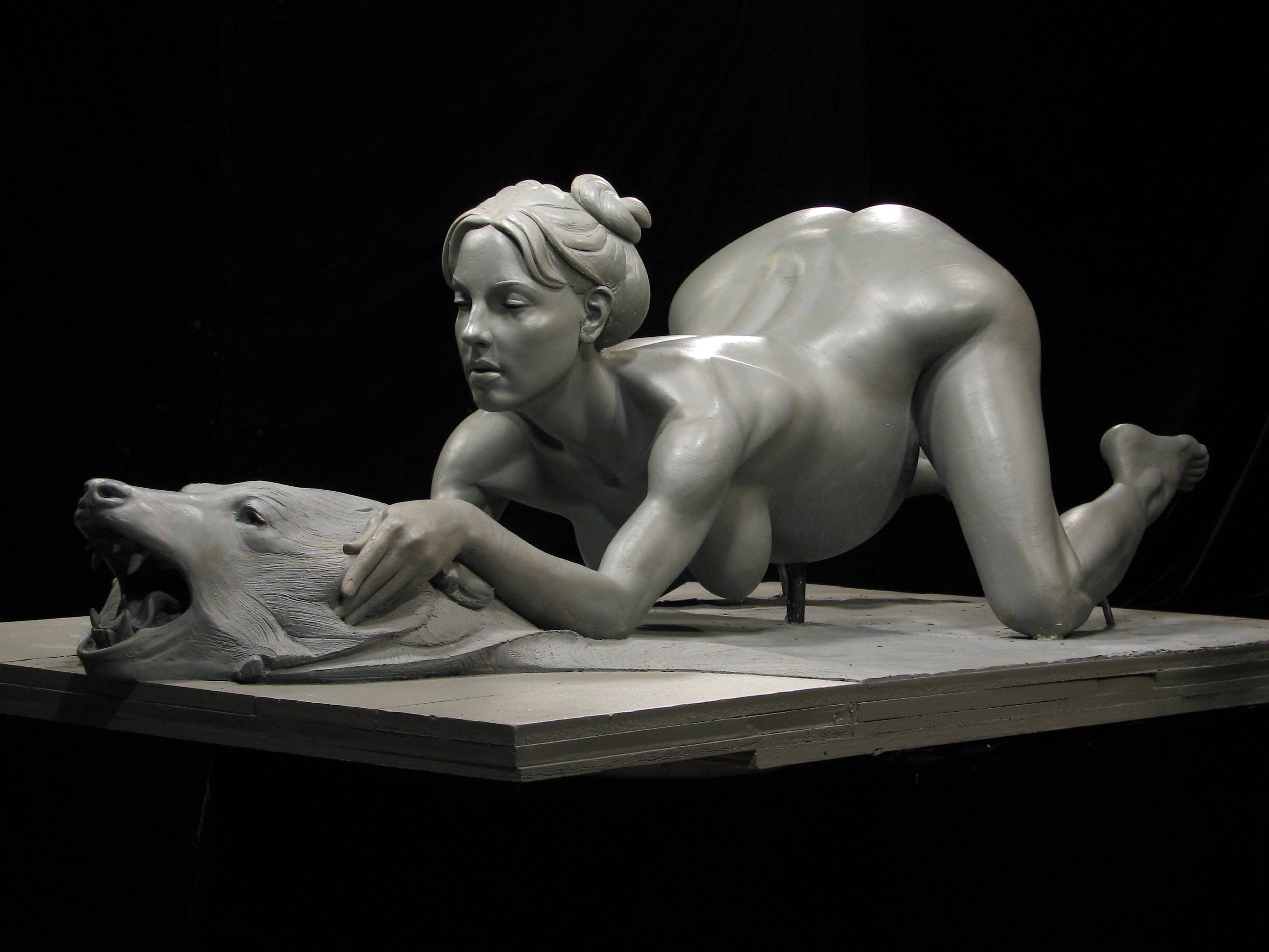 Busty Sculpture Nude Art