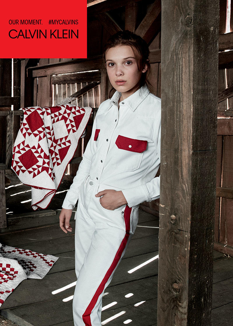 Millie Bobby Brown and Paris Jackson Star in Calvin Klein Campaign - Millie  Bobby Brown Calvin Klein Ads