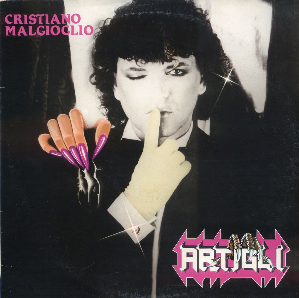 cristiano malgioglio artigli copertina cover lp album