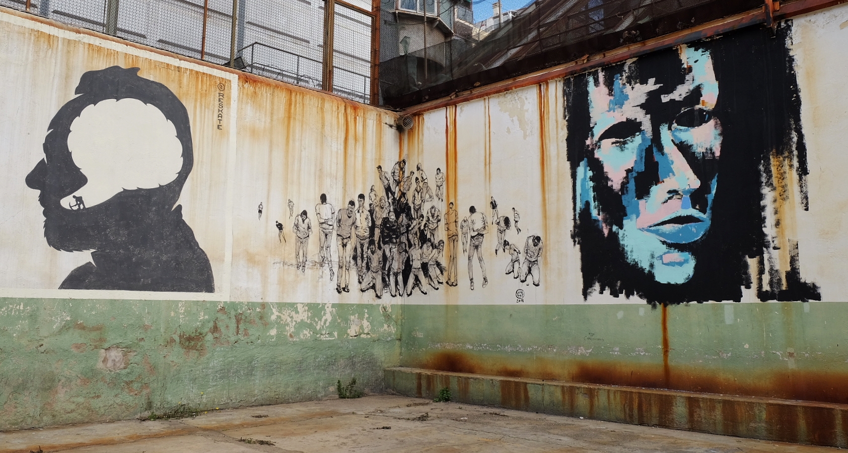 grafitis la modelo barcelona libertad de expresión