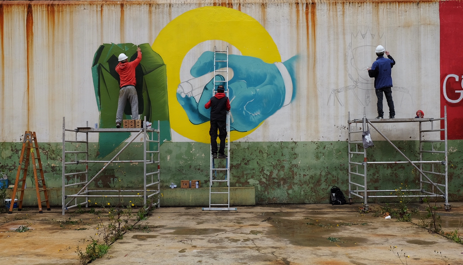 grafitis la modelo barcelona libertad de expresión