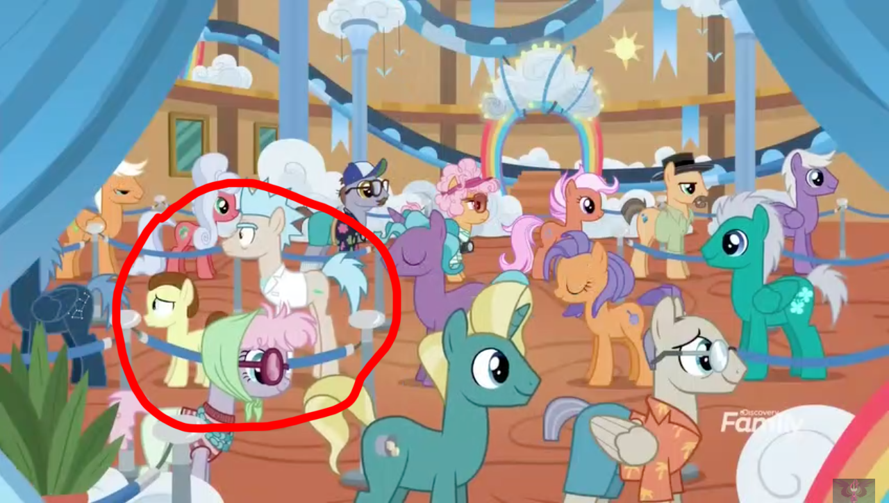 Rick and morty in my little pony