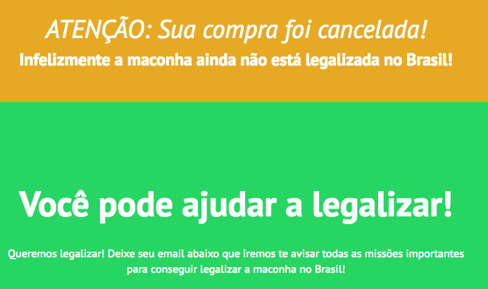 lazy placeholder Caí no golpe da venda de maconha online no Brasil