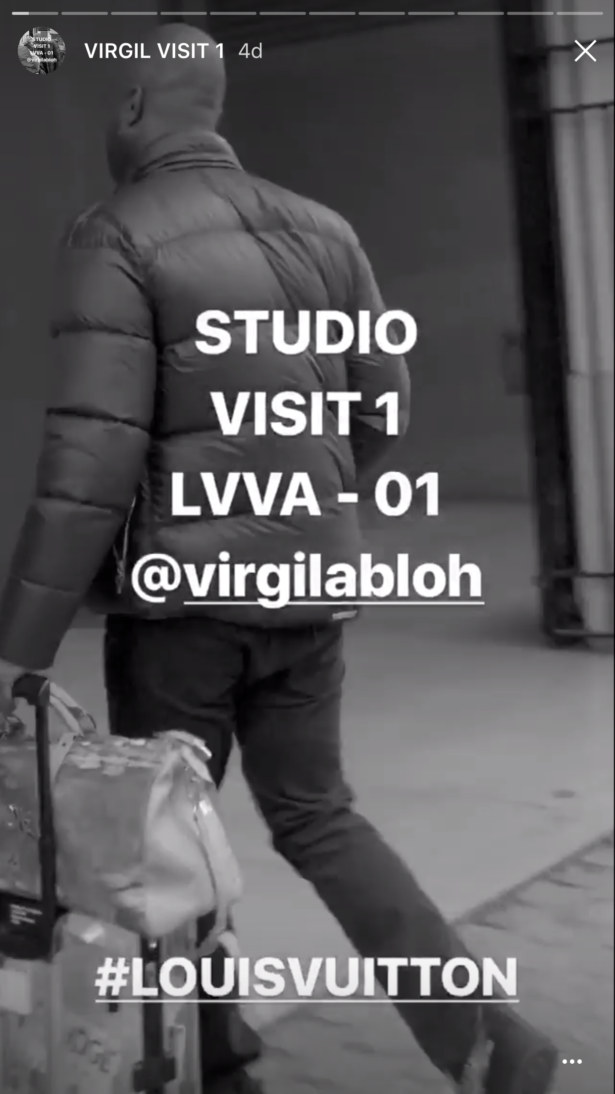 SPOTTED: Virgil Abloh Teases “Oil Spill” Louis Vuitton Bag – PAUSE