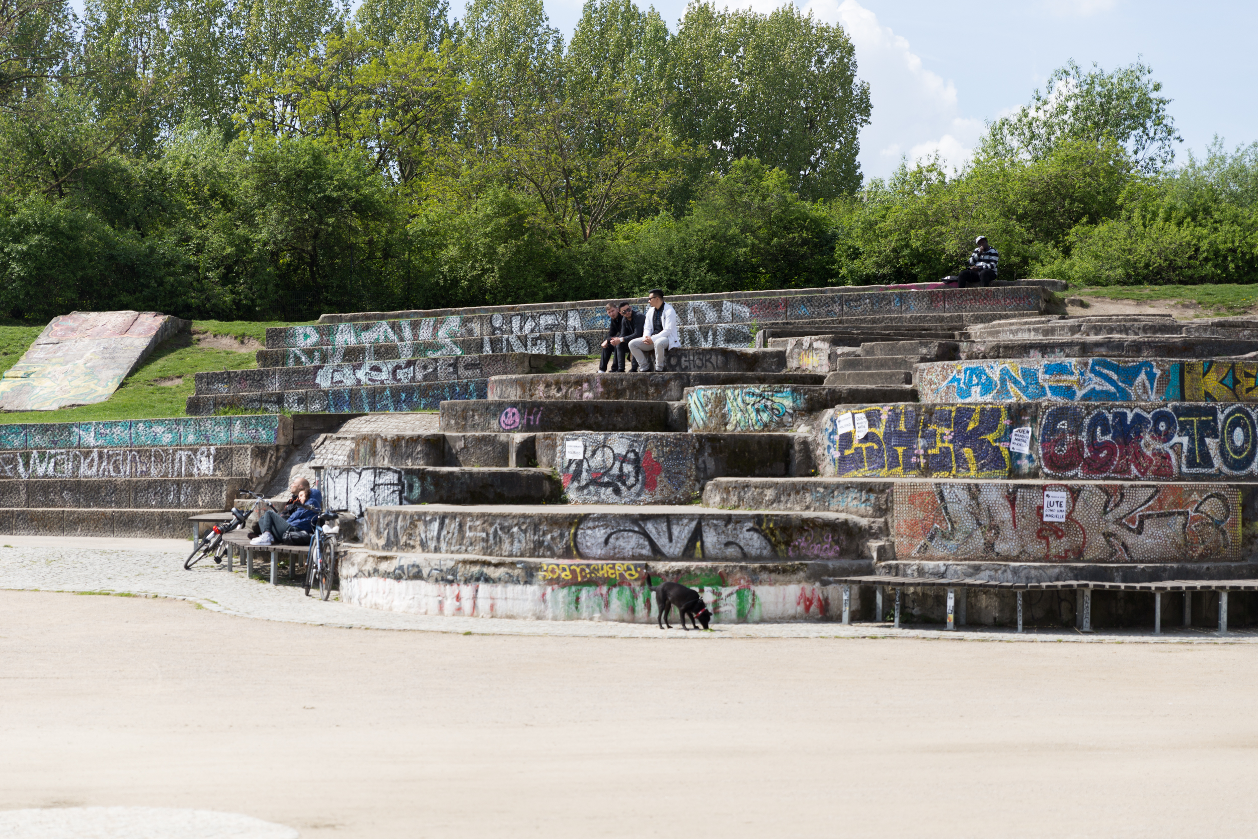 Der Görlitzer Park in Berlin-Kreuzberg