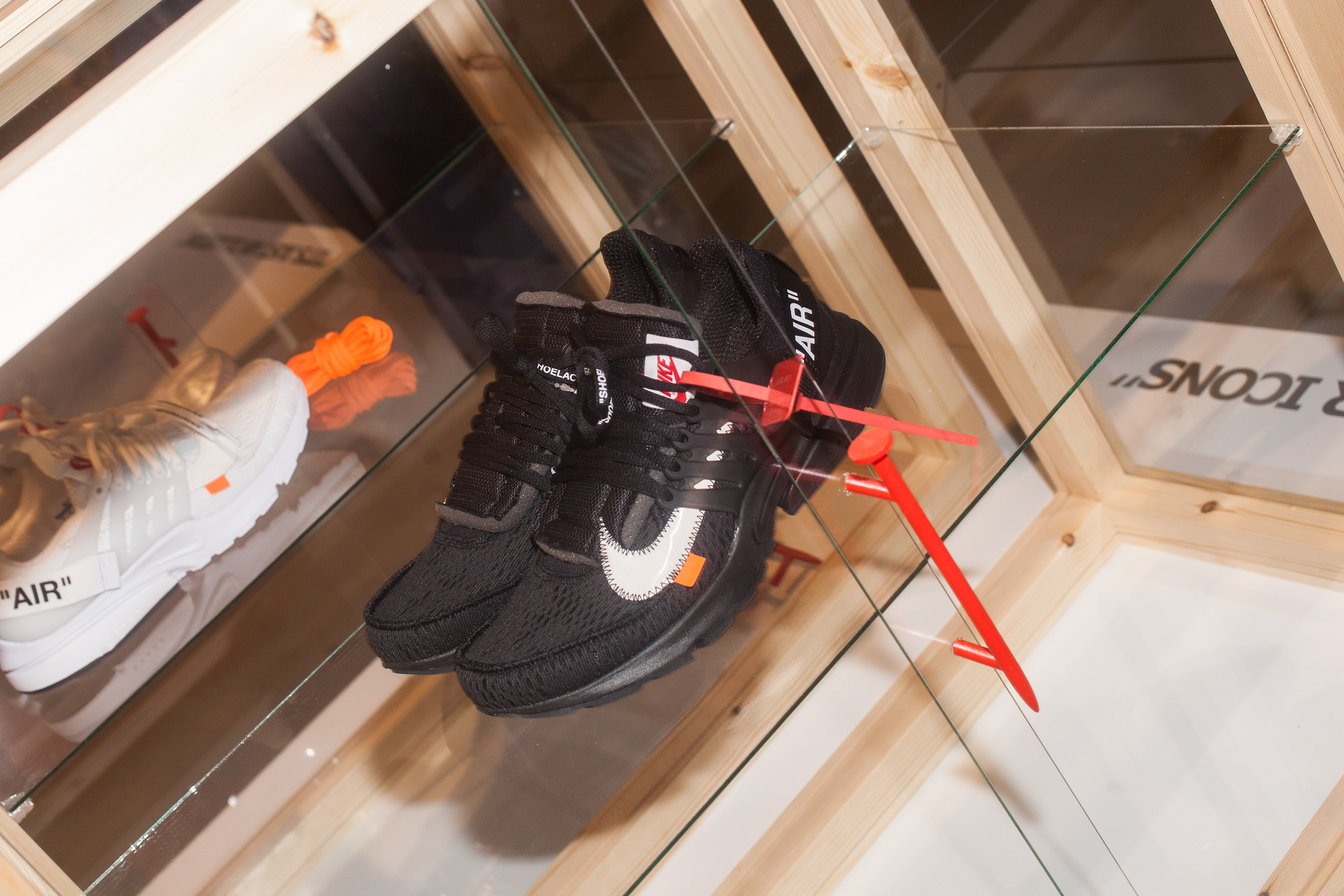 VIRGIL ABLOH X IKEA MARKERAD GLASS DOOR CABINET - HealthdesignShops