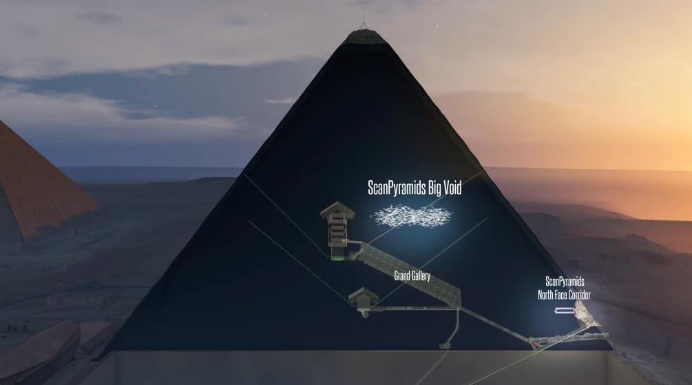 Image result for ruang rahasia piramida giza