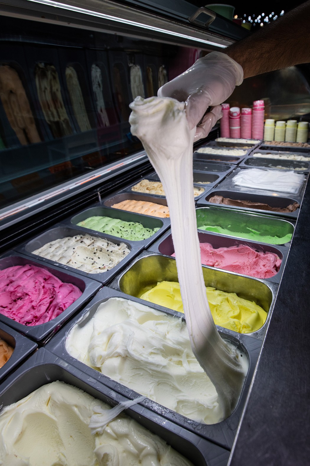 La glace élastique de Rukab