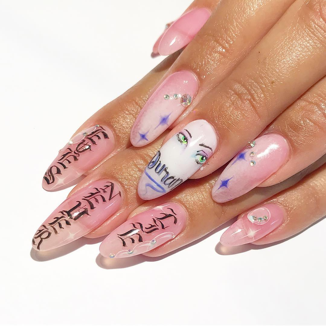 anime y logomanía: esta artista utiliza el nail art para expresar su identidad latina - La artista las uñas preferida de raperas emergentes como Rico Nasty, @krocaine nos cuenta qué la