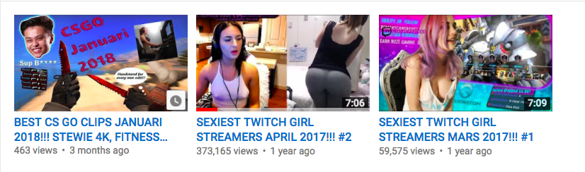 Biggest twitch whore ever