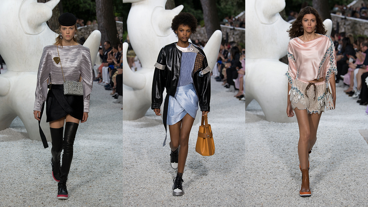 Nicolas Ghesquiere shows Louis Vuitton Cruise collection: Nothing lazy in  first show as mix of technique and dazzling textile elevate simple  inspiration, The Independent
