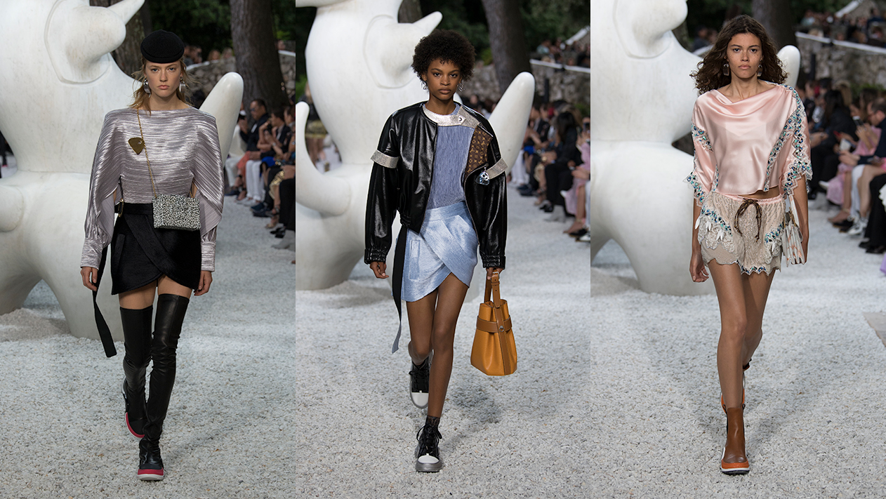 Nicolas Ghesquière showed a new cruise collection for the Louis Vuitton  fashion house , News of Cell Phones