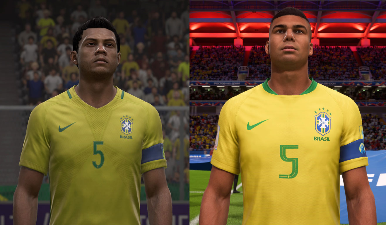 FIFA 18 - Copa do Mundo: veja o visual dos novos jogadores da Seleção
