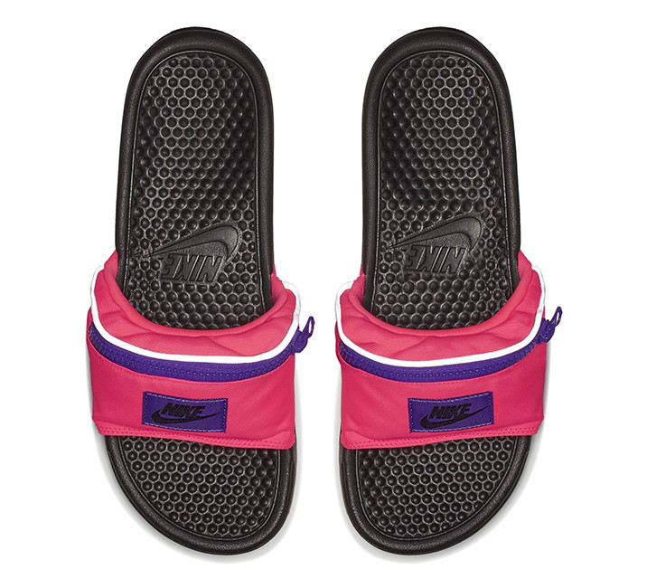 benassi fanny pack slides