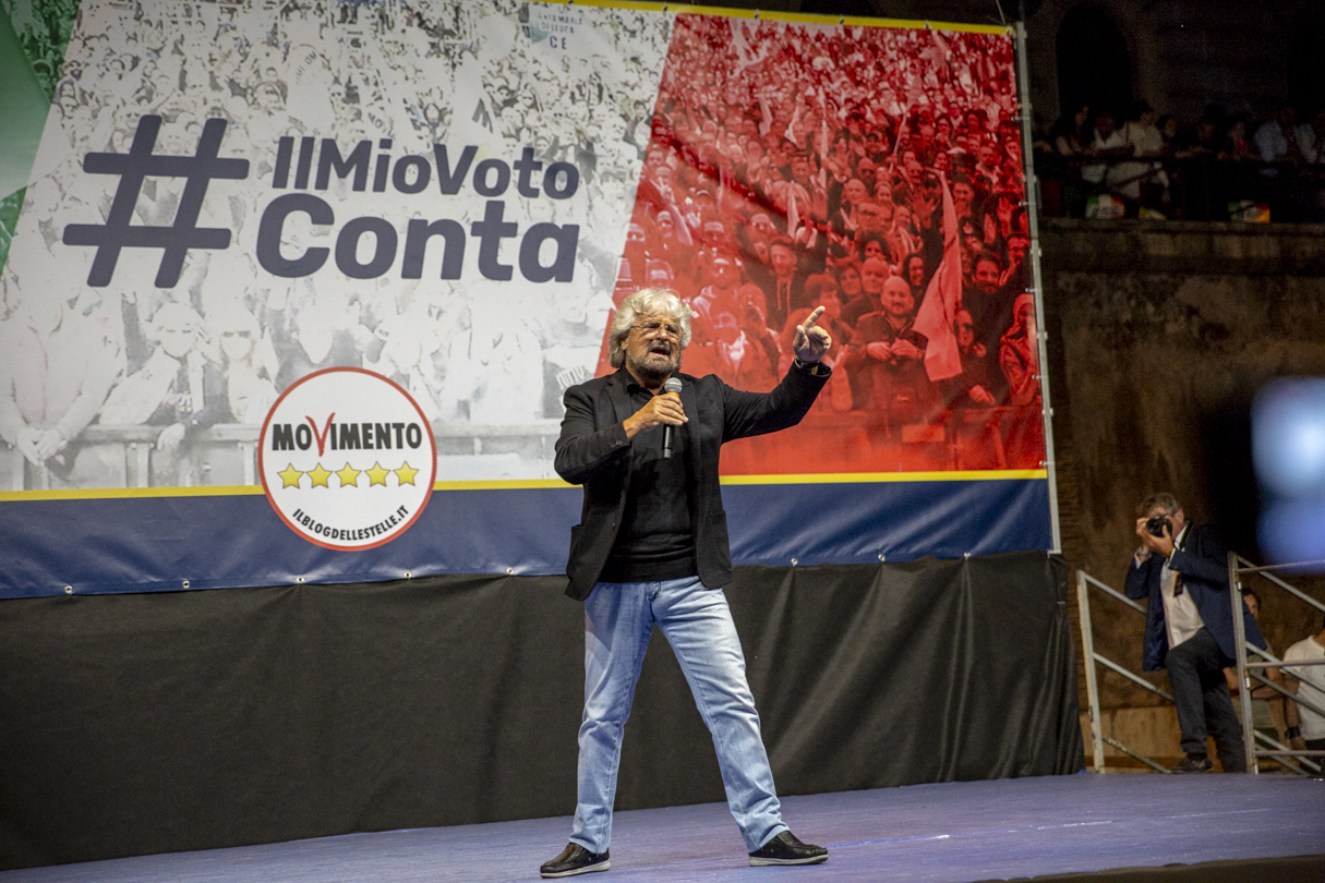 beppe grillo roma