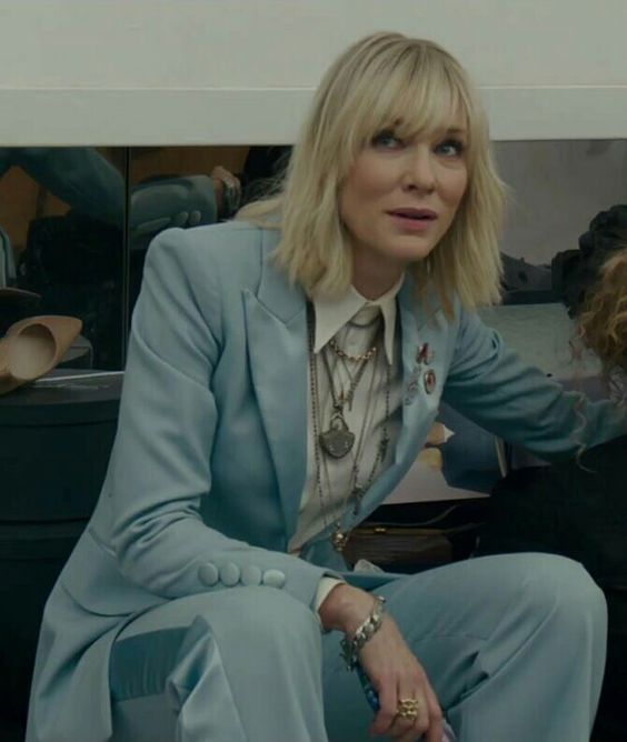 Oceans 8 Star Cate Blanchett Does Disco Glam for Day