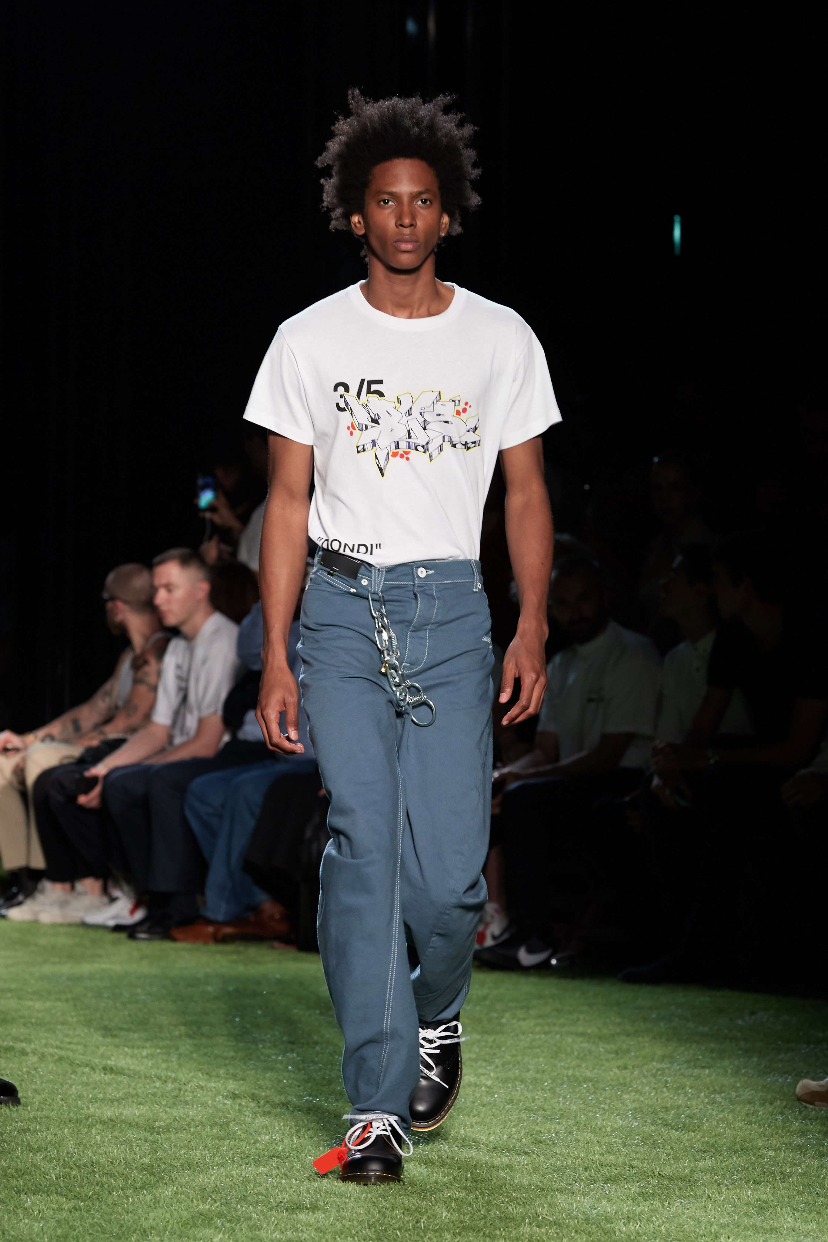 Virgil Abloh collaborates with The Simpsons for Off-White Menswear